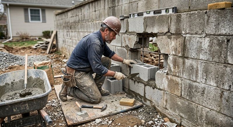 Block Masonry Repair in Napa, CA