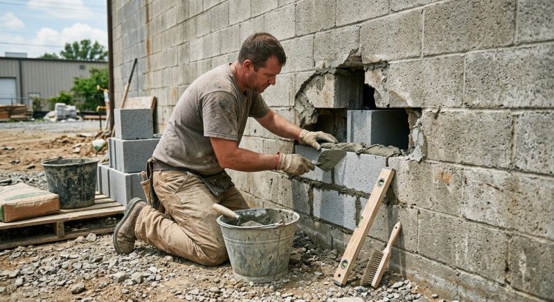 Block Wall Repair in Cotati, CA
