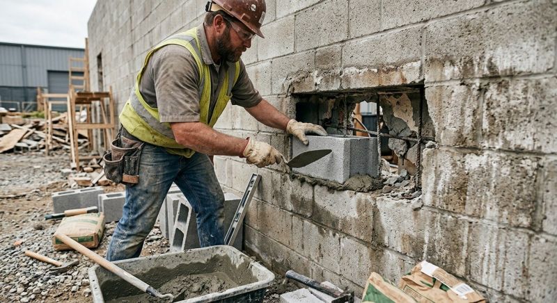 Block Wall Repair in Sonoma, CA