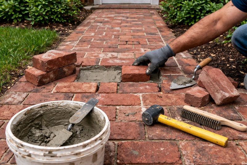 Brick Driveway Repair in Napa, CA