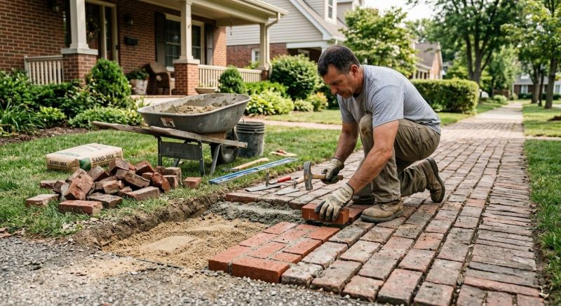 Brick Flatwork Repair in Saint Helena, CA