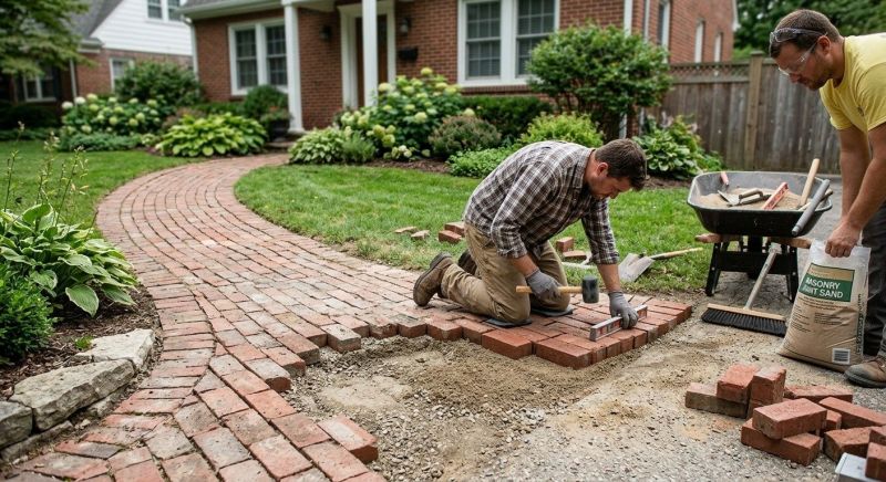 Brick Flatwork Repair in Solano County, CA