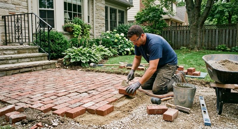 Brick Flatwork Repair in Vacaville, CA