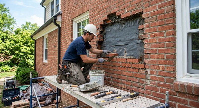 Brick Masonry Repair in Rohnert Park, CA