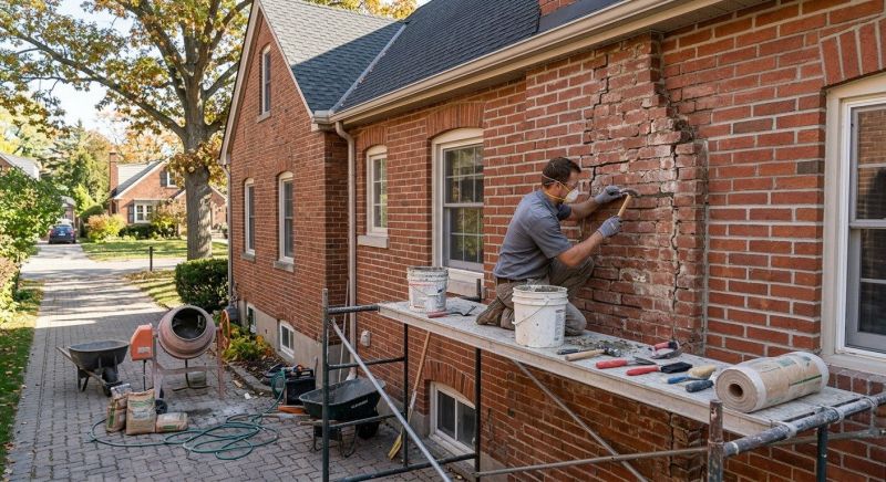 Brick Restoration in Napa County, CA