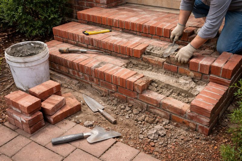 Brick Stairs Repair in Angwin, CA