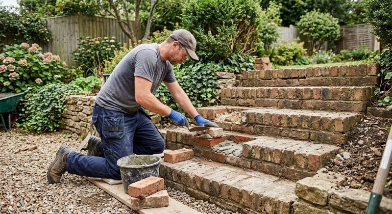 Brick Stairs Repair in Travis Afb, CA
