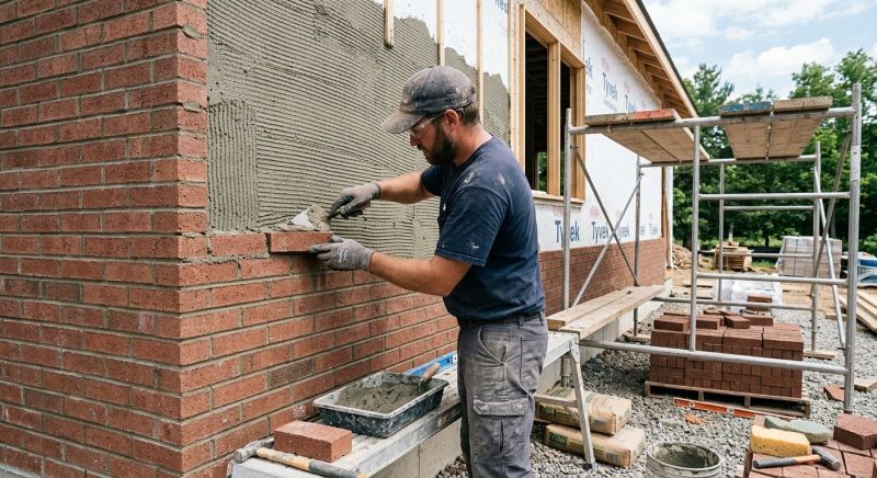Brick Veneer Installation in Angwin, CA