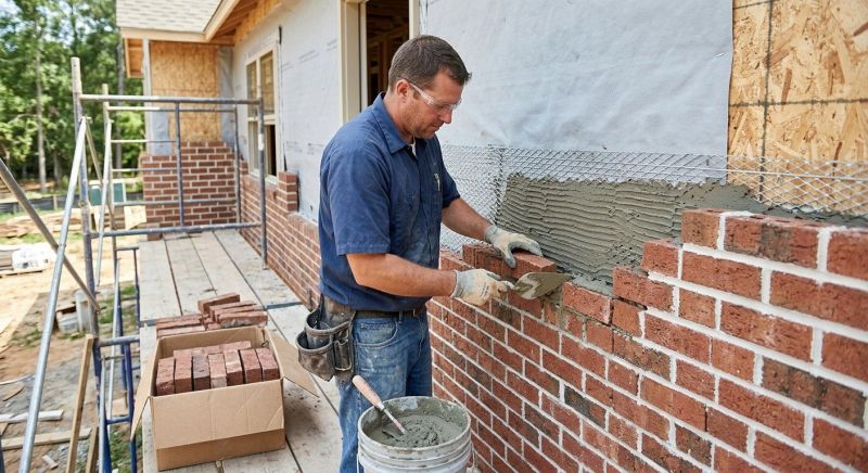 Brick Veneer Installation in Angwin, CA
