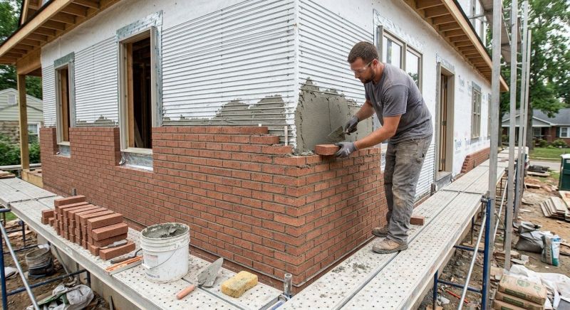 Brick Veneer Installation in Saint Helena, CA