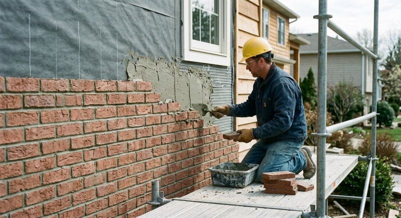 Brick Veneer Replacement in Cotati, CA