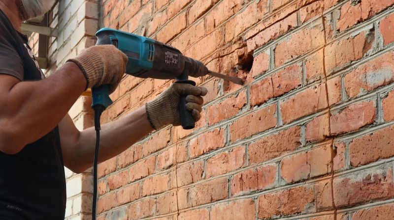 Brick Wall Repair in Benicia, CA