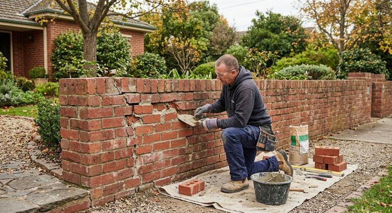 Brick Wall Repair in Petaluma, CA