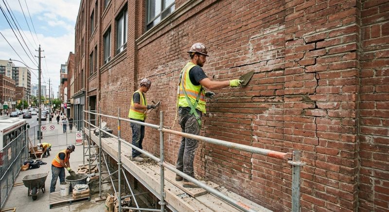 Commercial Brick Repair in Napa, CA