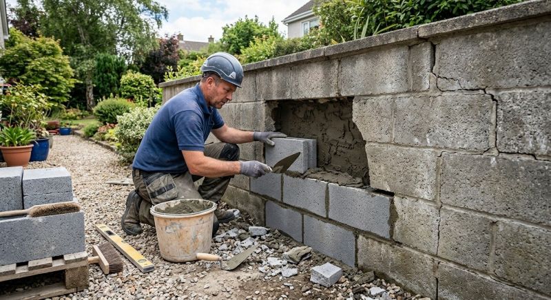 Concrete Block Repair in Vallejo, CA