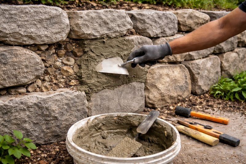 Retaining Wall Repair in Cotati, CA
