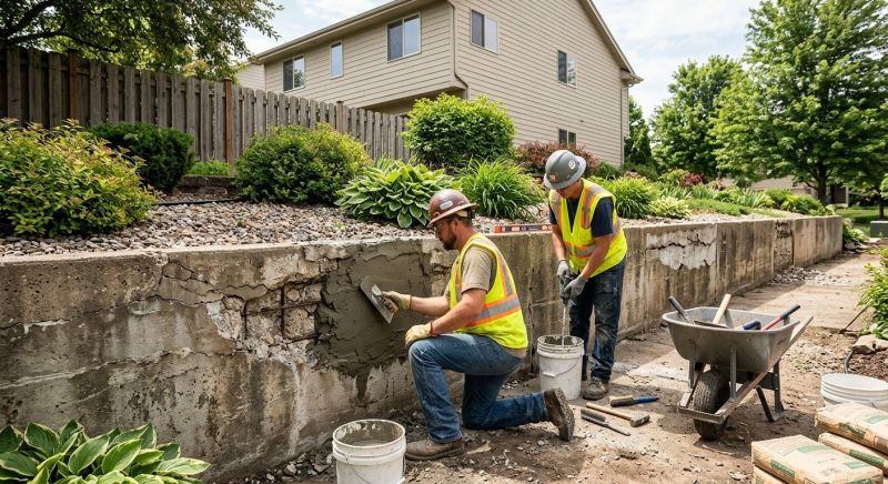 Retaining Wall Repair in Napa, CA