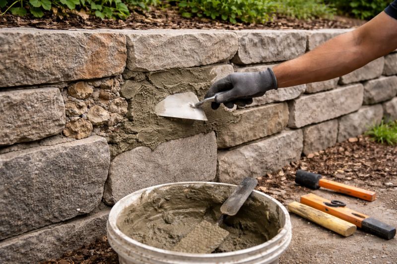 Retaining Wall Repair in Vacaville, CA