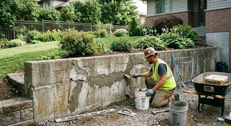 Retaining Wall Repair in Vallejo, CA