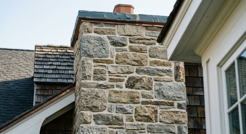 Stone Chimney Installation in Novato, CA