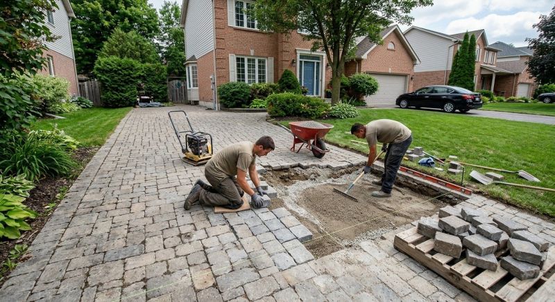 Stone Driveway Repair in Napa, CA
