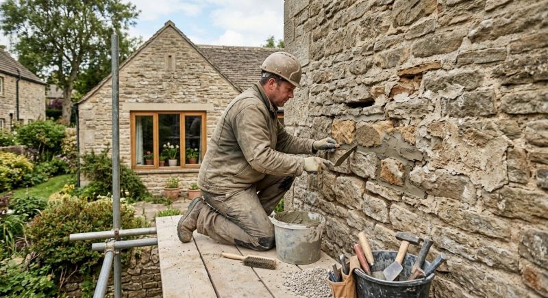 Stone Masonry Repair in Petaluma, CA