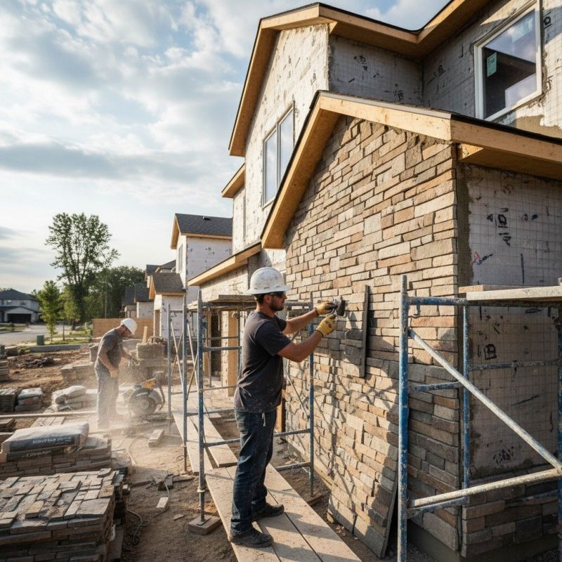 Stone Veneer Repair in Napa County, CA
