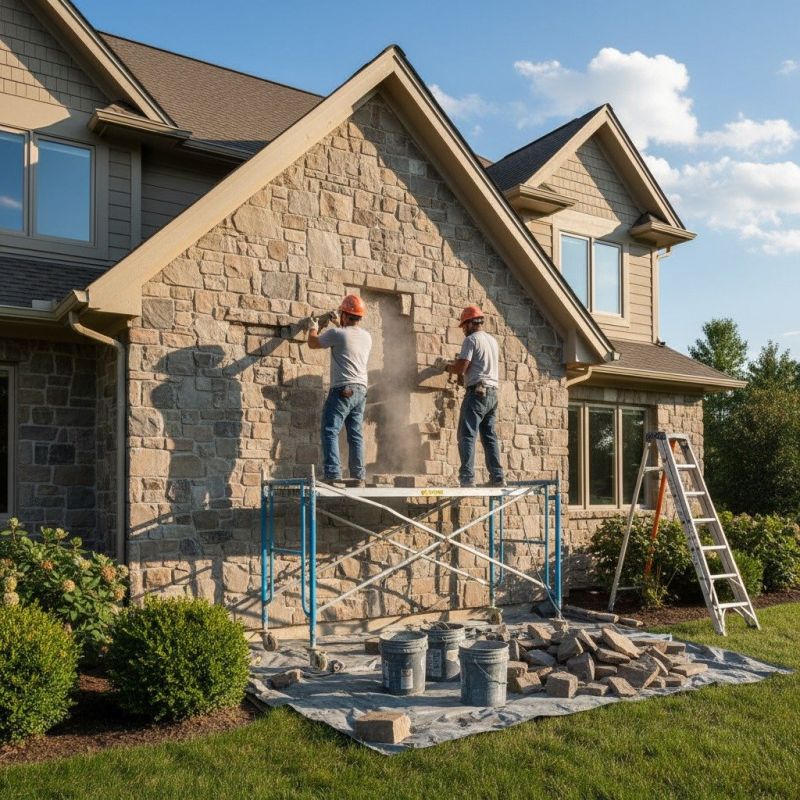 Stone Veneer Repair in Petaluma, CA