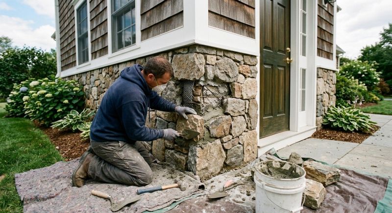 Stone Veneer Repair in Saint Helena, CA