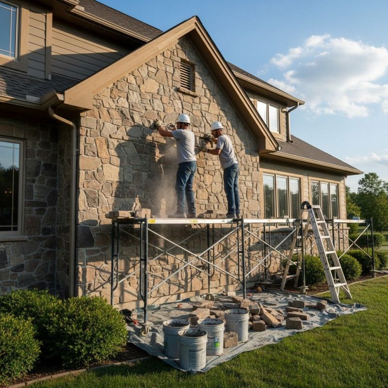 Stone Veneer Repair in Suisun City, CA