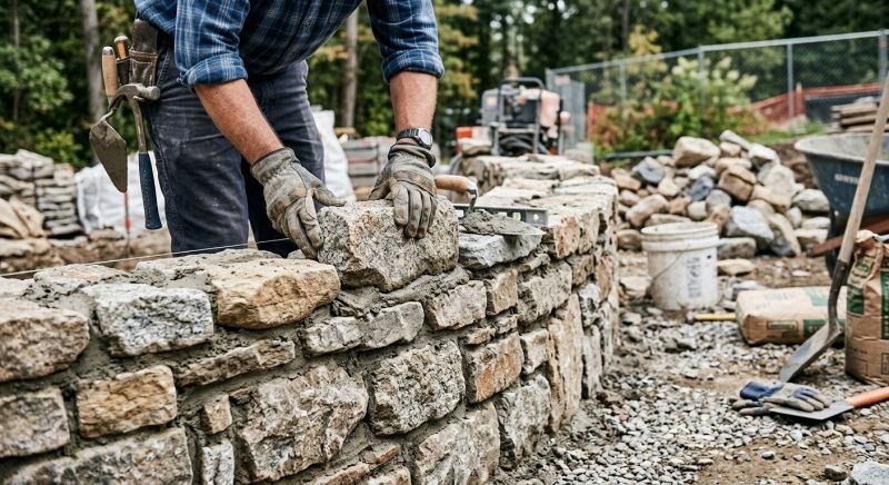 Stonework Installation in Vallejo, CA